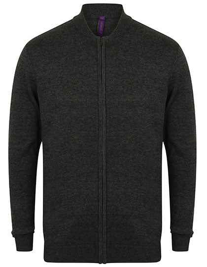 Unisex Zip Through Cardigan - W718