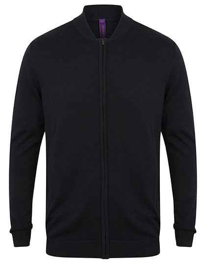 Unisex Zip Through Cardigan - W718