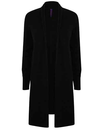 Ladies´ Longline Open Cardigan - W719