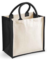 Printers Midi Jute Bag - WM421