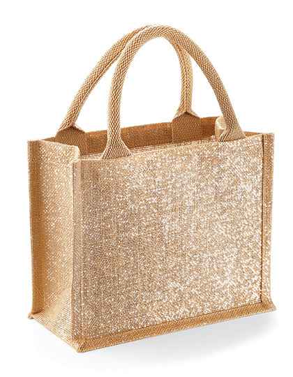 Shimmer Jute Mini Gift Bag - WM431