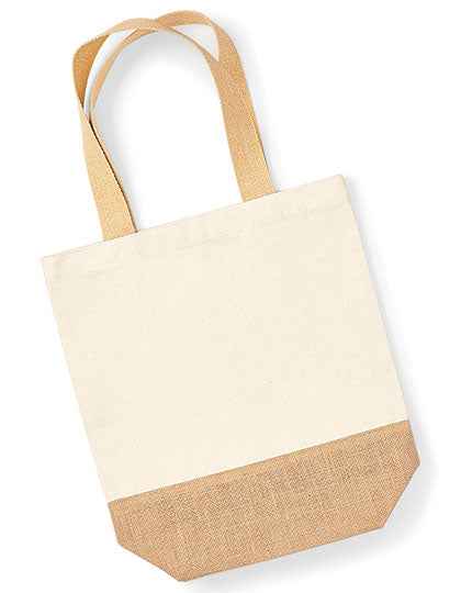Jute Base Canvas Shopper - WM450