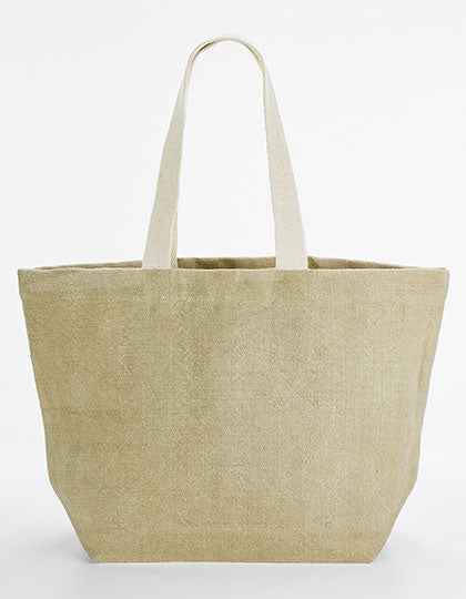 Soft Washed Jute Beach Bag - WM466