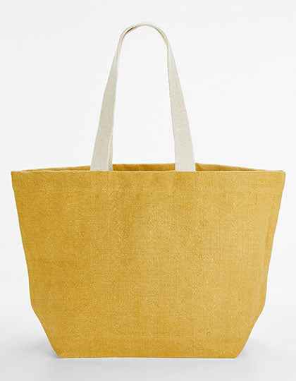 Soft Washed Jute Beach Bag - WM466