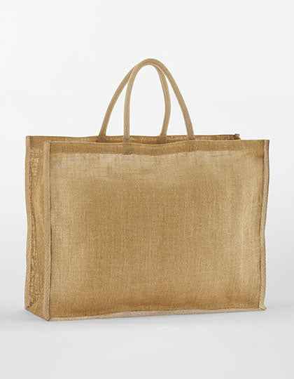 Natural Starched Jute Market Shopper - WM475