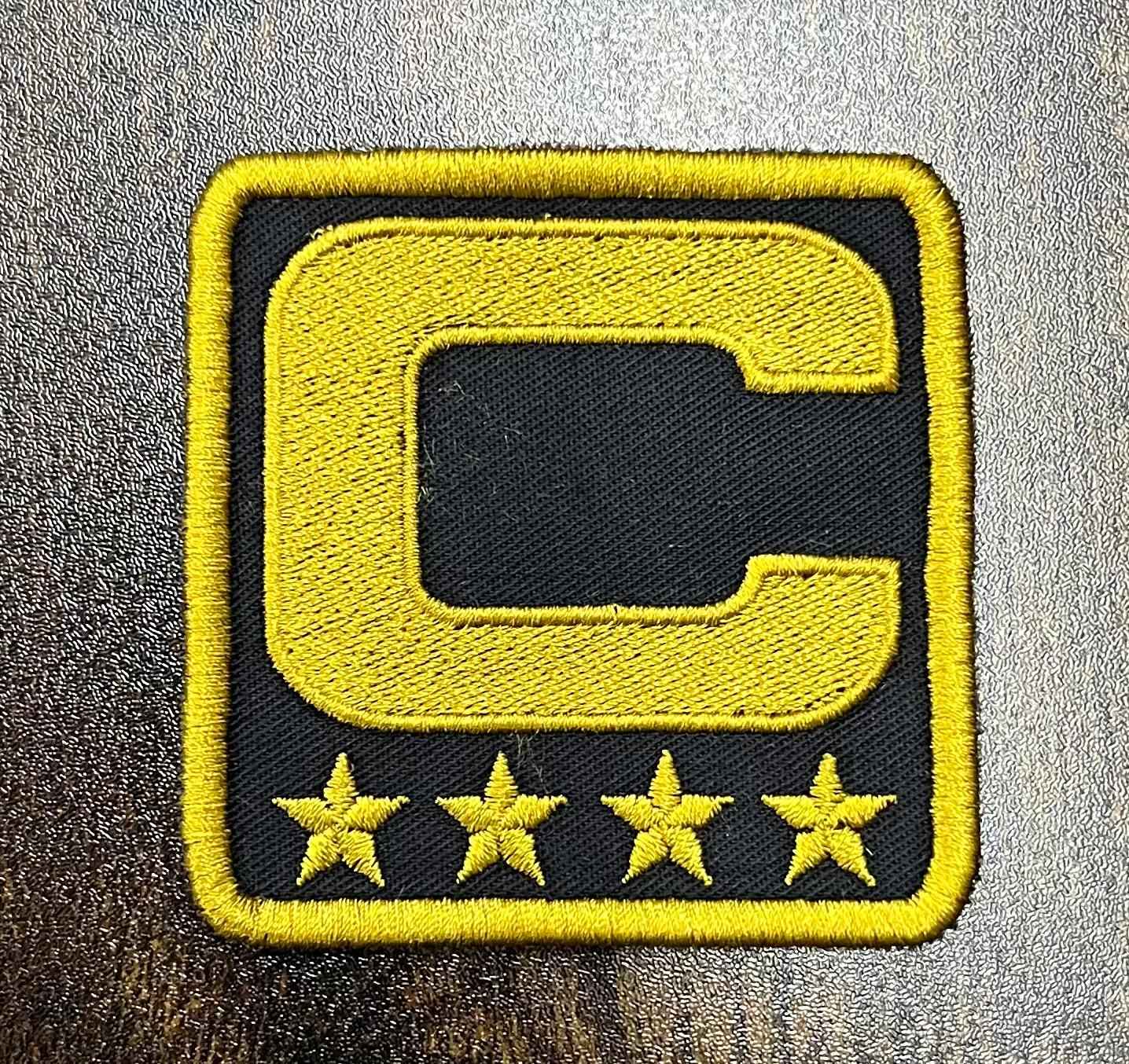 Captainpatch 6.5×6.5cm zum aufnähen – Philadelphia Eagles
