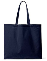 Organic Canvas Carrier Bag Medium Long Handle London 02 - X1348