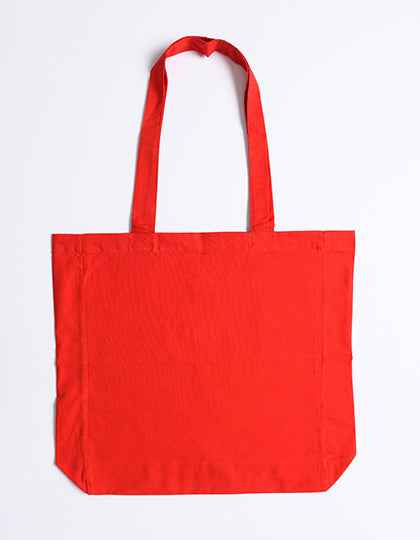 Cotton Bag Side Fold Long Handles - XT95