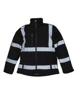 Hi-Vis 2 Bands & Braces Softshell Jacket - YK09