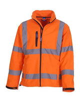 Hi-Vis 2 Bands & Braces Softshell Jacket - YK09
