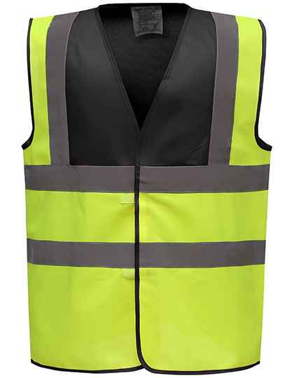 Hi-Vis 2 Bands & Braces Waistcoat - YK100