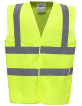 Hi-Vis 2 Bands & Braces Waistcoat - YK100