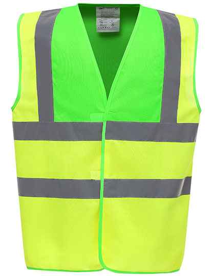Hi-Vis 2 Bands & Braces Waistcoat - YK100
