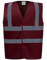 Hi-Vis 2 Bands & Braces Waistcoat - YK100