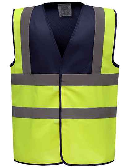 Hi-Vis 2 Bands & Braces Waistcoat - YK100