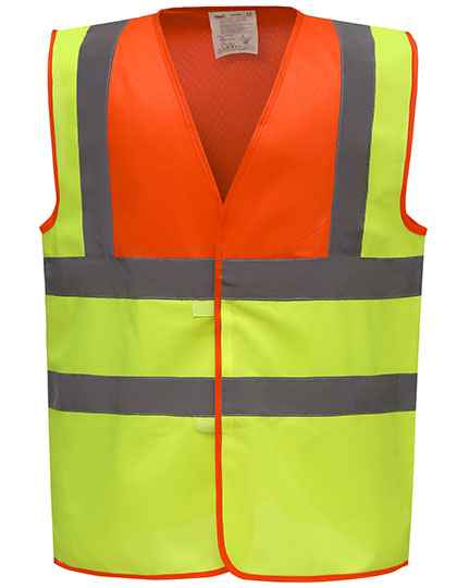 Hi-Vis 2 Bands & Braces Waistcoat - YK100