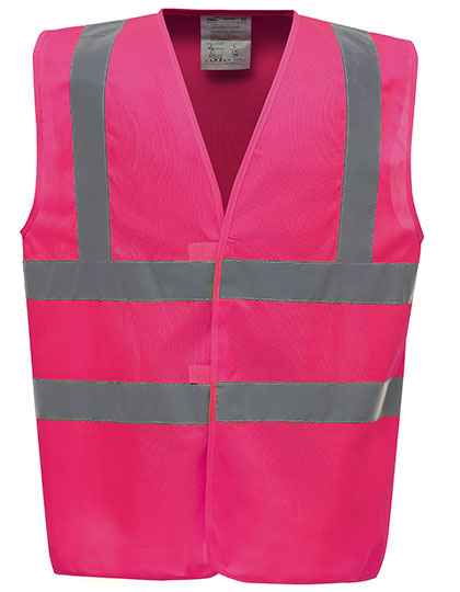 Hi-Vis 2 Bands & Braces Waistcoat - YK100