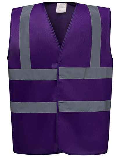 Hi-Vis 2 Bands & Braces Waistcoat - YK100