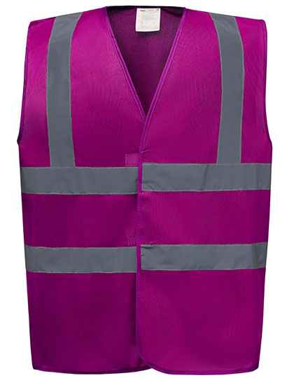 Hi-Vis 2 Bands & Braces Waistcoat - YK100