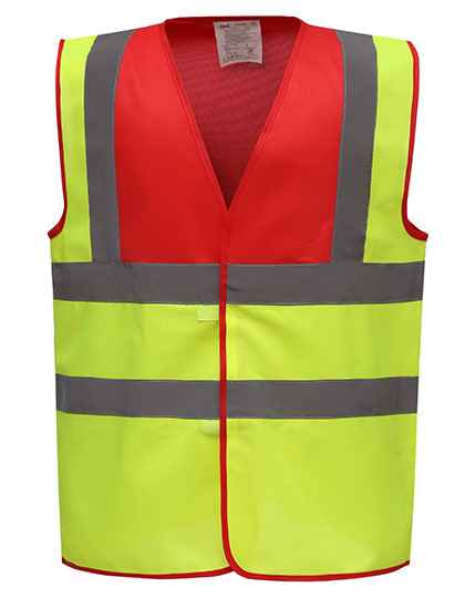 Hi-Vis 2 Bands & Braces Waistcoat - YK100