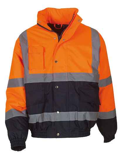 Hi-Vis Two-Tone Bomber Jacket - YK218