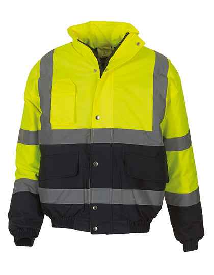 Hi-Vis Two-Tone Bomber Jacket - YK218