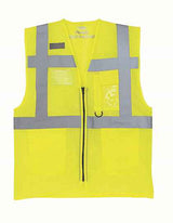 Hi-Vis Top Cool Recycled Open Mesh Executive Waistcoat - YK820