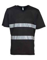 Hi-Vis Top Cool Super Light V-Neck T-Shirt - YK910