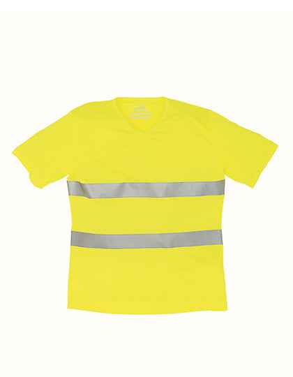 Hi-Vis Top Cool Super Light V-Neck T-Shirt - YK910