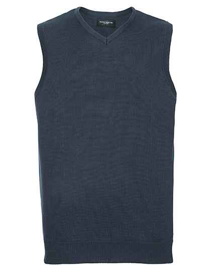 Men's V-Neck Sleeveless Knitted Pullover - Z716