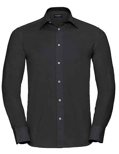 Men's Long Sleeve Tailored Oxford Shirt - Z922