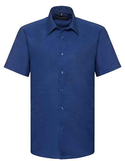 Men's Short Sleeve Tailored Oxford Shirt - Z923
