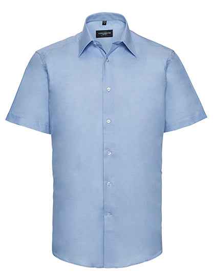 Men's Short Sleeve Tailored Oxford Shirt - Z923