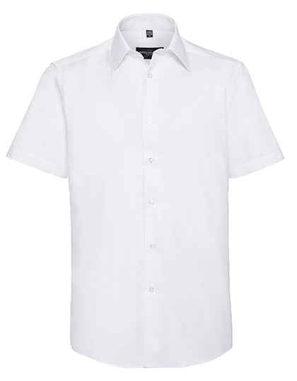 Men's Short Sleeve Tailored Oxford Shirt - Z923