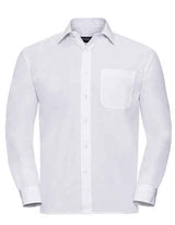 Men's Long Sleeve Classic Polycotton Poplin Shirt - Z934