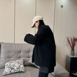 Damen Kunstfell-Jacke Vielseitiges Top