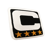Captainpatch 6.5×6.5cm zum aufnähen – Wunschfarben