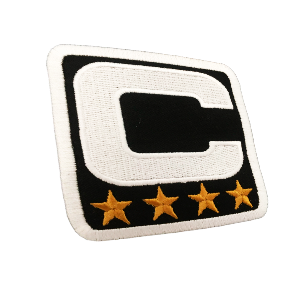 Captainpatch 6.5×6.5cm zum aufnähen – Wunschfarben