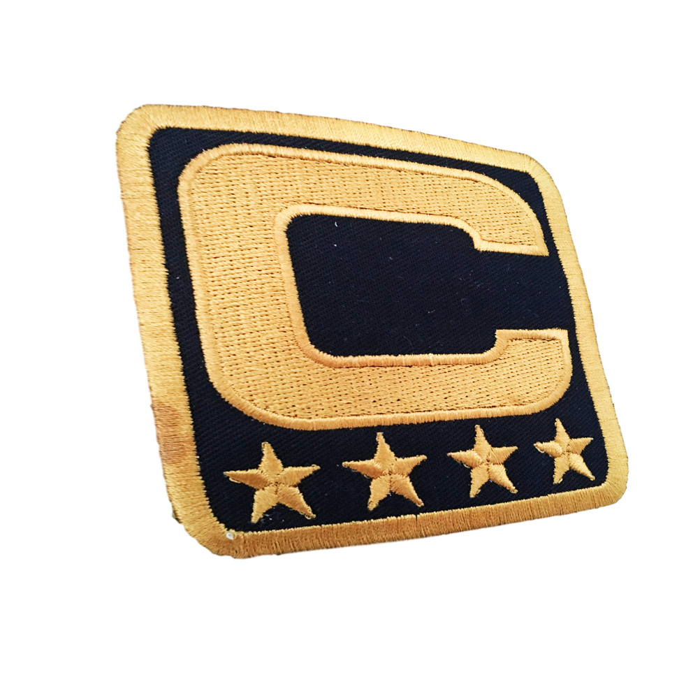 Captainpatch 6.5×6.5cm zum aufnähen – Wunschfarben