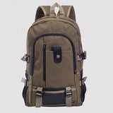 Canvas Rucksack Herren Groß - Arbeit Sport Reise Wandern