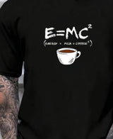 Herren Sport T-Shirt 3D Digital Print Kurzarm