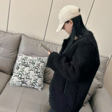 Damen Kunstfell-Jacke Vielseitiges Top